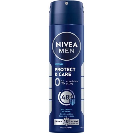 Nivea Nivea Men Deospray Pro&Care 150ml - 48 uur effectieve bescherming tegen ongewenste geur Nivea Nivea Men Deospray Pro&Care 150ml - 48 uur effectieve bescherming tegen ongewenste geur