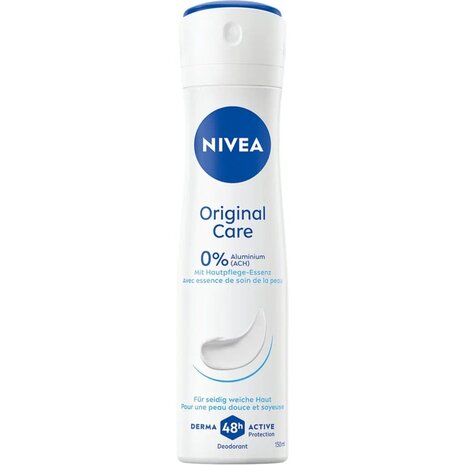 Nivea Nivea Deospray Original 150ml - Zorg voor een frisse en langdurige bescherming Nivea Nivea Deospray Original 150ml - Zorg voor een frisse en langdurige bescherming
