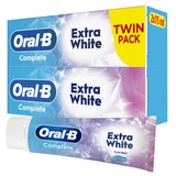 Oral B ORAL-B Whitening Tandpasta 2 x 75 ml - Complete Extra White