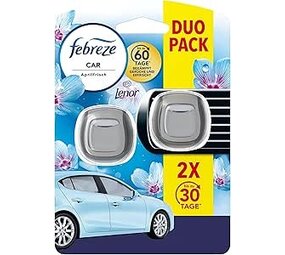 Febreze Febreze Car Aprilfrisch Duo 2x2ml - Frisheid voor je Auto Febreze Febreze Car Aprilfrisch Duo 2x2ml - Frisheid voor je Auto