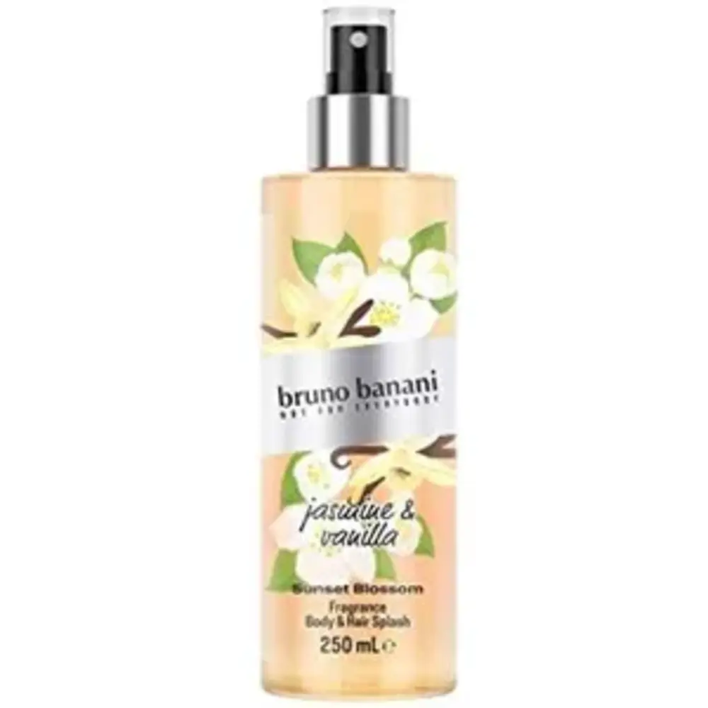 Bruno Banani Bruno Banani Sunset Blossom Body & Hair Mist - 250 ml - Een verfrissende geur voor lichaam en haar Bruno Banani Bruno Banani Sunset Blossom Body & Hair Mist - 250 ml - Een verfrissende geur voor lichaam en haar