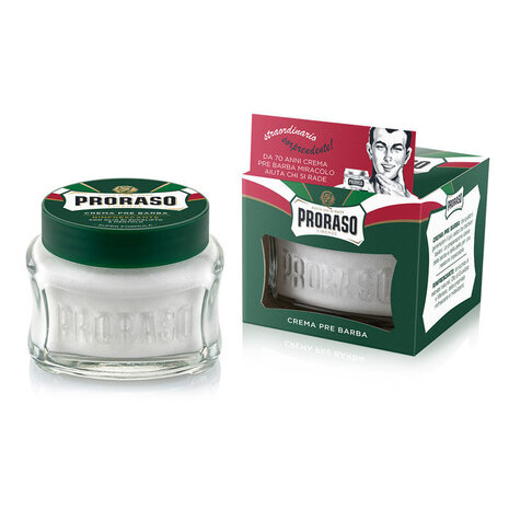 Prosaro Proraso Pre Shave Creme Original 100 ml - De ideale voorbereiding voor een comfortabele scheerbeurt Prosaro Proraso Pre Shave Creme Original 100 ml - De ideale voorbereiding voor een comfortabele scheerbeurt