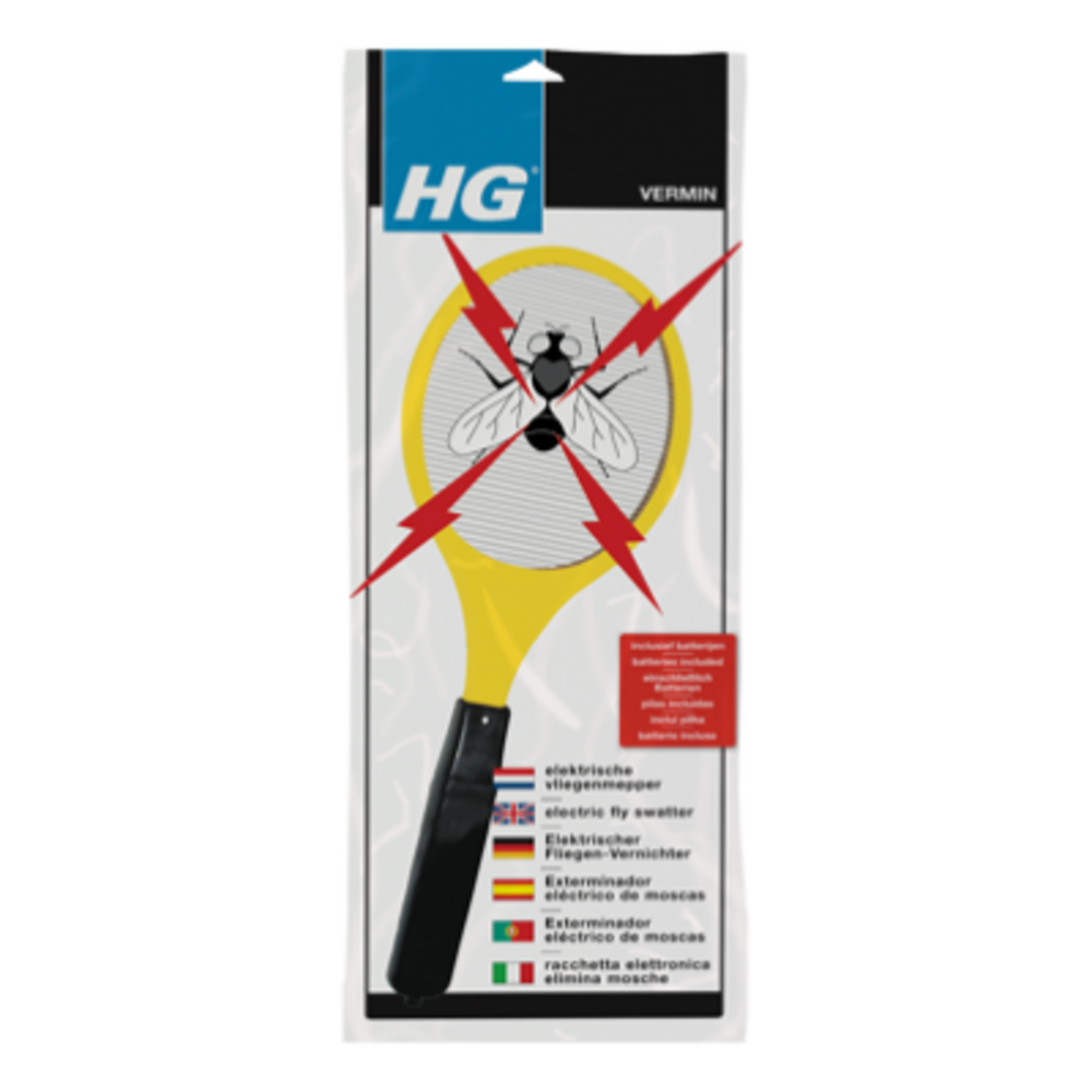 HG HG Elektronische Vliegenmepper (inclusief batterij)