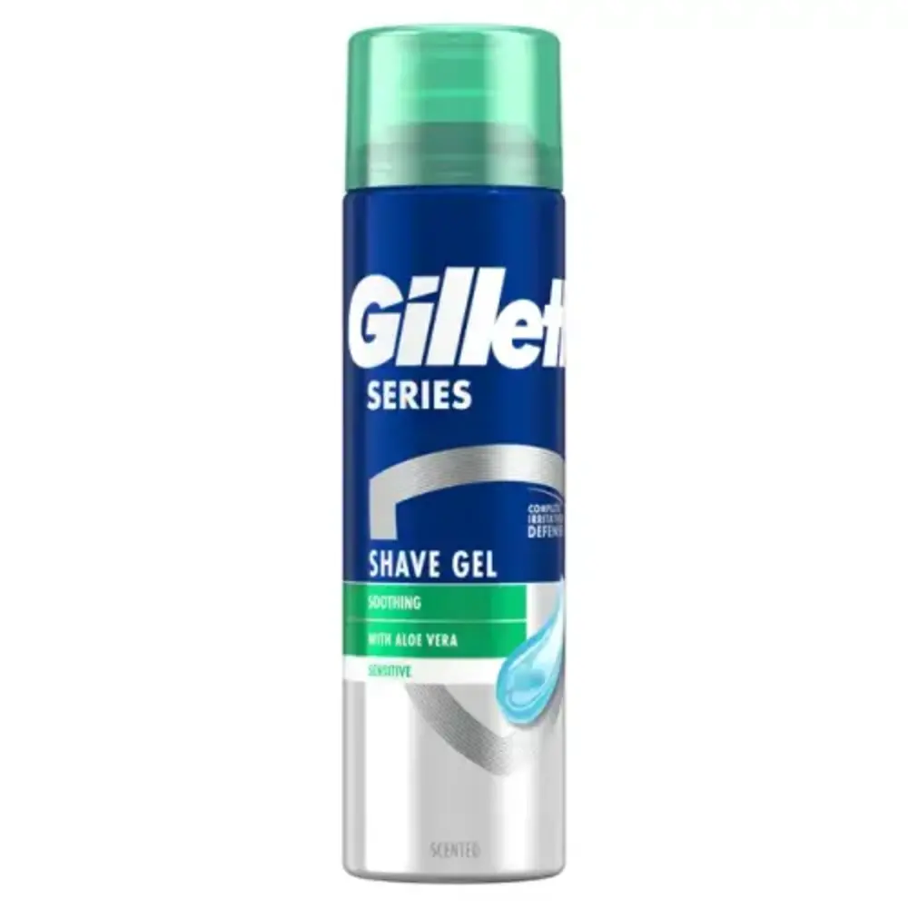 Gillette Gillette SERIES Scheergel voor Gevoelige Huid - 200 ml | De Ideale Scheeroplossing Gillette Gillette SERIES Scheergel voor Gevoelige Huid - 200 ml | De Ideale Scheeroplossing