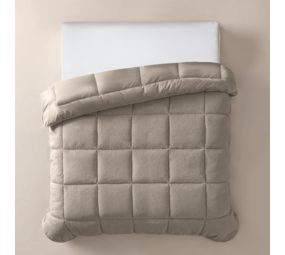 Zelesta Zelesta Teddybed Taupe 240 x 200 - Luxe Comfort voor Jouw Huisdier