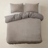 Zelesta Zelesta Flanel Art - Taupe / Grey - 240 x 200 Zelesta Zelesta Flanel Art - Taupe / Grey - 240 x 200
