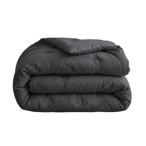 Zelesta Zelesta Japandi Bed in Anthracite - Ideaal voor een Rustgevende Slaapervaring (240 x 200)