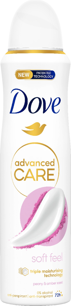 Dove Dove Soft Feel Antitranspirant Spray 150ml - Voor een zijdezachte huid en langdurige bescherming