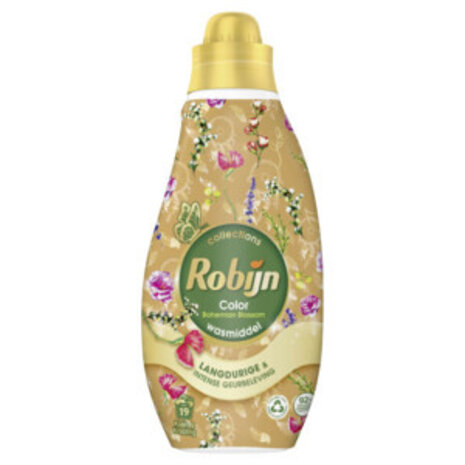 Robijn Klein & Krachtig Wasmiddel Bohemian Blossom - 19 Wasbeurten - 665 ml Robijn Klein & Krachtig Wasmiddel Bohemian Blossom - 19 Wasbeurten - 665 ml