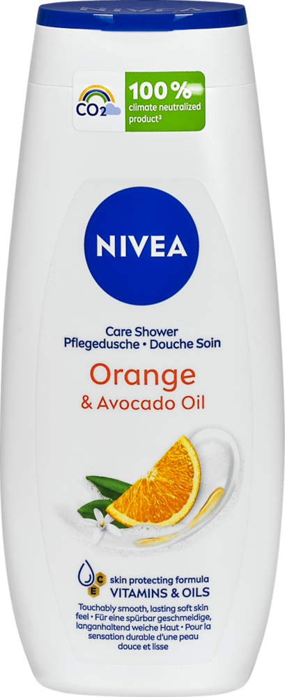 Nivea Nivea Shower Gel 250 ml - Orange & Care voor een verfrissende en hydraterende douche-ervaring Nivea Nivea Shower Gel 250 ml - Orange & Care voor een verfrissende en hydraterende douche-ervaring