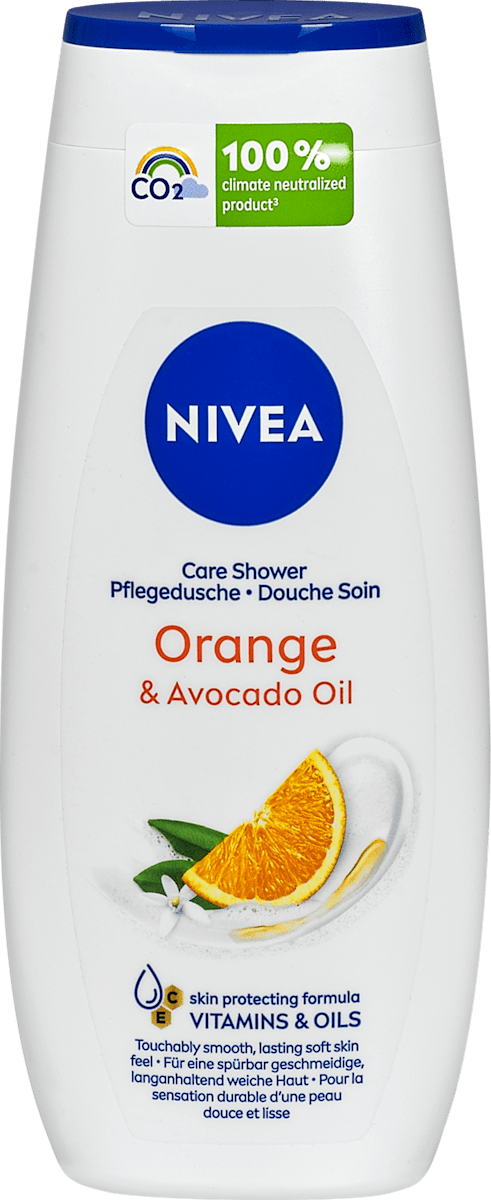 Nivea Nivea Shower Gel 250 ml - Orange & Care