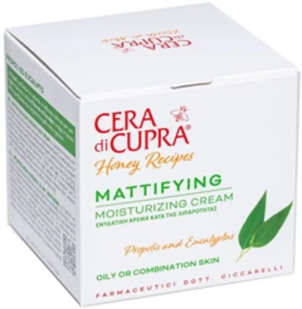 Cera di Cupra RdM Crema Idratante Opacizzante (crème met propolis) - Hydratatie en Opaciteit in één Cera di Cupra RdM Crema Idratante Opacizzante (crème met propolis) - Hydratatie en Opaciteit in één