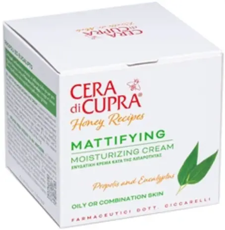 Cera di Cupra RdM Crema Idratante Opacizzante (crème met propolis) - Hydratatie en Opaciteit in één Cera di Cupra RdM Crema Idratante Opacizzante (crème met propolis) - Hydratatie en Opaciteit in één