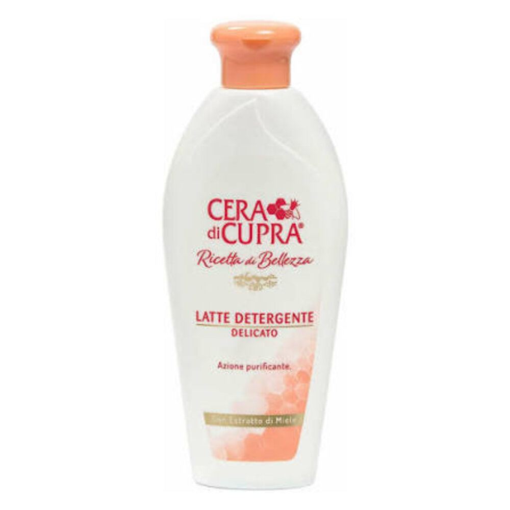 Cera di Cupra RdM Latte e Miele Detergente Reinigingsmelk - 200 ml voor een zijdezachte huid Cera di Cupra RdM Latte e Miele Detergente Reinigingsmelk - 200 ml voor een zijdezachte huid