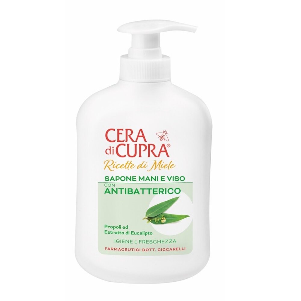 Cera di Cupra Liquid Soap with Antibacterial 200 ml - Zorg voor een Schone en Gezonde Huid Cera di Cupra Liquid Soap with Antibacterial 200 ml - Zorg voor een Schone en Gezonde Huid