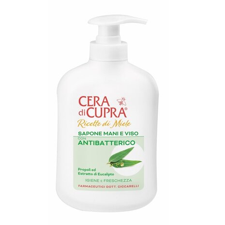 Cera di Cupra Liquid Soap with Antibacterial 200 ml - Zorg voor een Schone en Gezonde Huid Cera di Cupra Liquid Soap with Antibacterial 200 ml - Zorg voor een Schone en Gezonde Huid