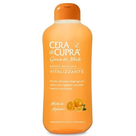 Cera di Cupra Vitalizing Citrus Honey Bath Foam 700ml - Verfrissende en Hydraterende Badervaring Cera di Cupra Vitalizing Citrus Honey Bath Foam 700ml - Verfrissende en Hydraterende Badervaring