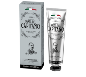 Cera di Cupra Cera di Cupra Pasta del Capitano 1905 Houtskool Tandpasta 75 ml Cera di Cupra Cera di Cupra Pasta del Capitano 1905 Houtskool Tandpasta 75 ml