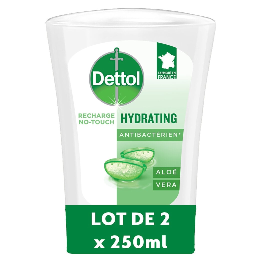 Dettol Dettol No-Touch Navulling Aloe Vera 2x250ml