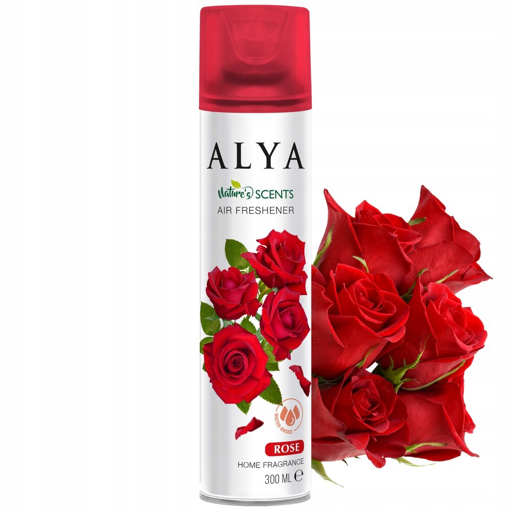 Alya Alya Luchtverfrisser – Nature’s scent Rose 300 ml | Verfris je ruimte met de geur van rozen Alya Alya Luchtverfrisser – Nature’s scent Rose 300 ml | Verfris je ruimte met de geur van rozen
