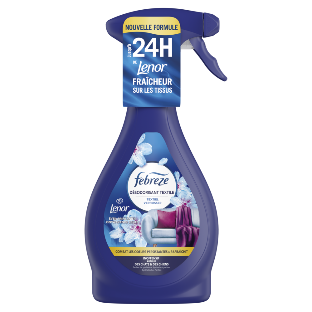 Febreze Lenor Ontwakende Lente Textielverfrisser - 500ml voor een Frisse en Bloemige Geur Febreze Lenor Ontwakende Lente Textielverfrisser - 500ml voor een Frisse en Bloemige Geur
