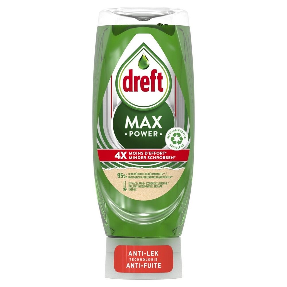 Dreft Handafwasmiddel Max Power Original 450 ml - Krachtige Afwas voor Stralend Schone Afwas Dreft Handafwasmiddel Max Power Original 450 ml - Krachtige Afwas voor Stralend Schone Afwas