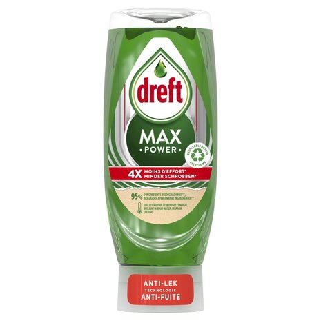 Dreft Handafwasmiddel Max Power Original 450 ml - Krachtige Afwas voor Stralend Schone Afwas Dreft Handafwasmiddel Max Power Original 450 ml - Krachtige Afwas voor Stralend Schone Afwas