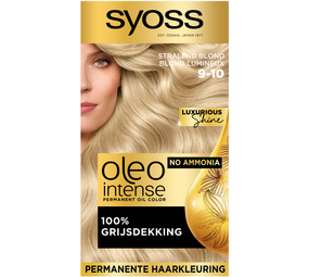 Syoss Syoss Oleo Intense 9-10 Stralend Blond Haarkleuring Syoss Syoss Oleo Intense 9-10 Stralend Blond Haarkleuring