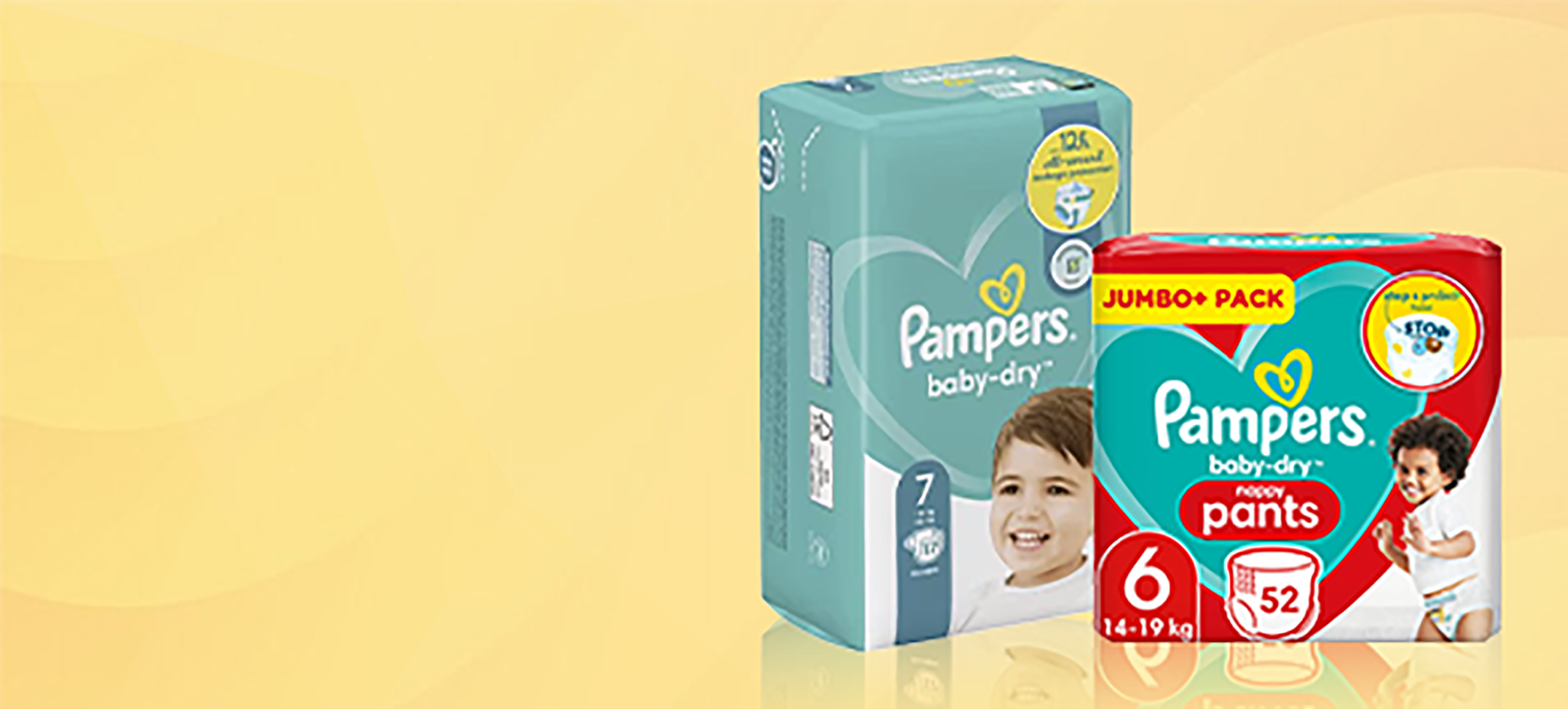 Pampers<br> baby luiers