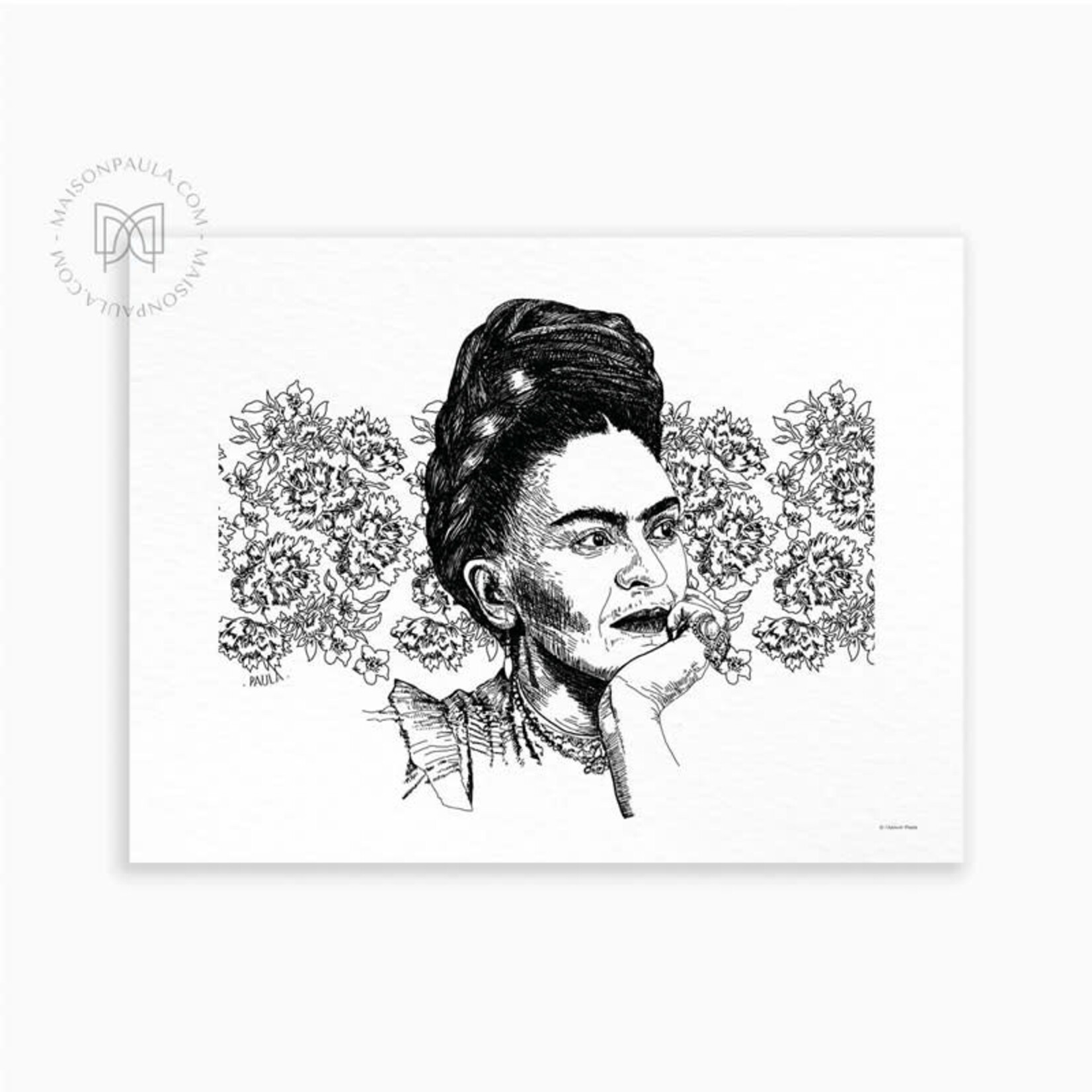 MAISON PAULA MAISON PAULA - Affiche  "Frida"