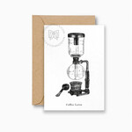 MAISON PAULA MAISON PAULA - Carte postale "Coffee Lover" - siphon