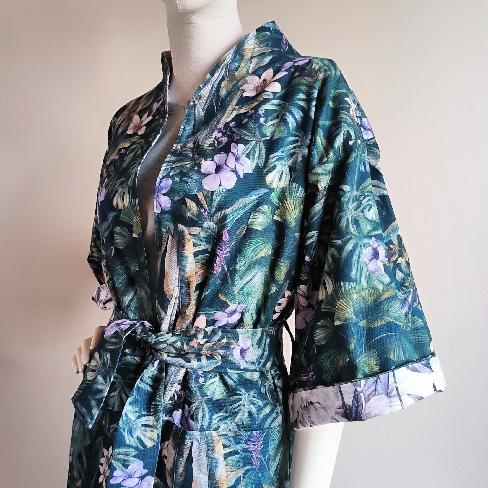 CAMILLE ROSSOMME CAMILLE ROSSOMME - Reversible Kimono coat