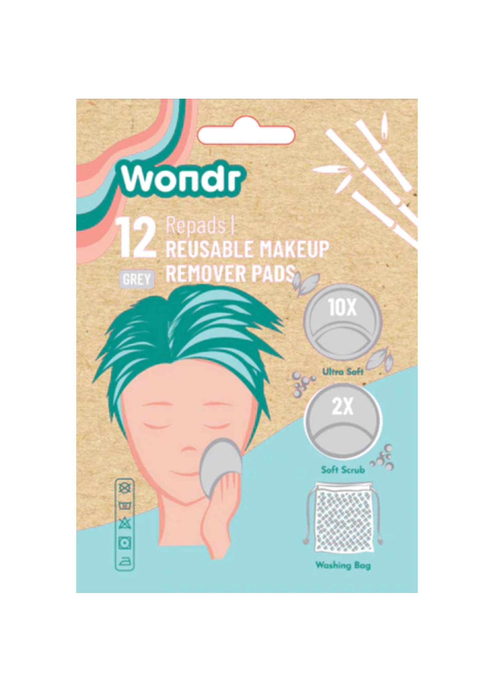 WONDR WONDR REMOVER PADS white