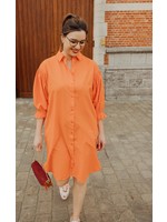 KAFFE KAKIRA DRESS oranje