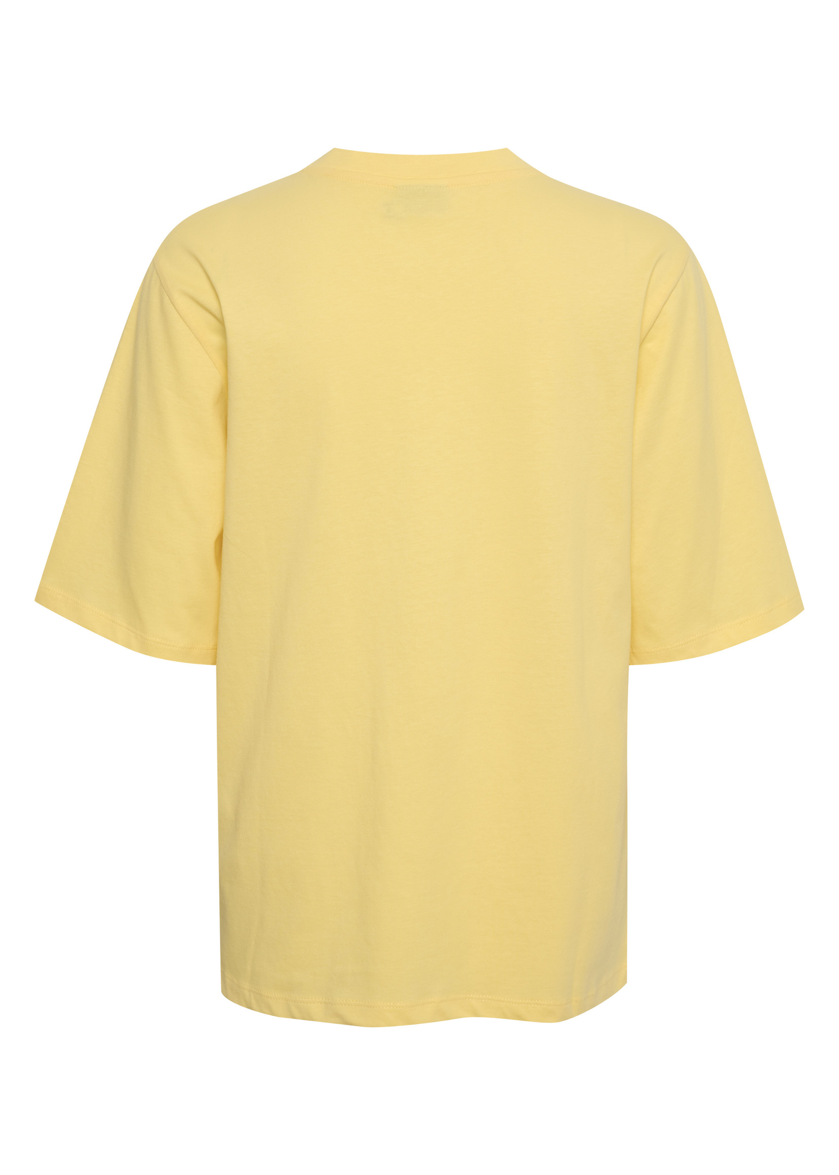KAFFE Geel shirt