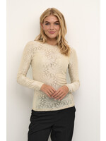 KAFFE KANILLE SHIRT beige