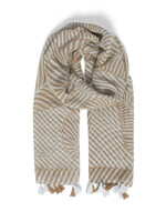 b.young BAWELA SCARF beige