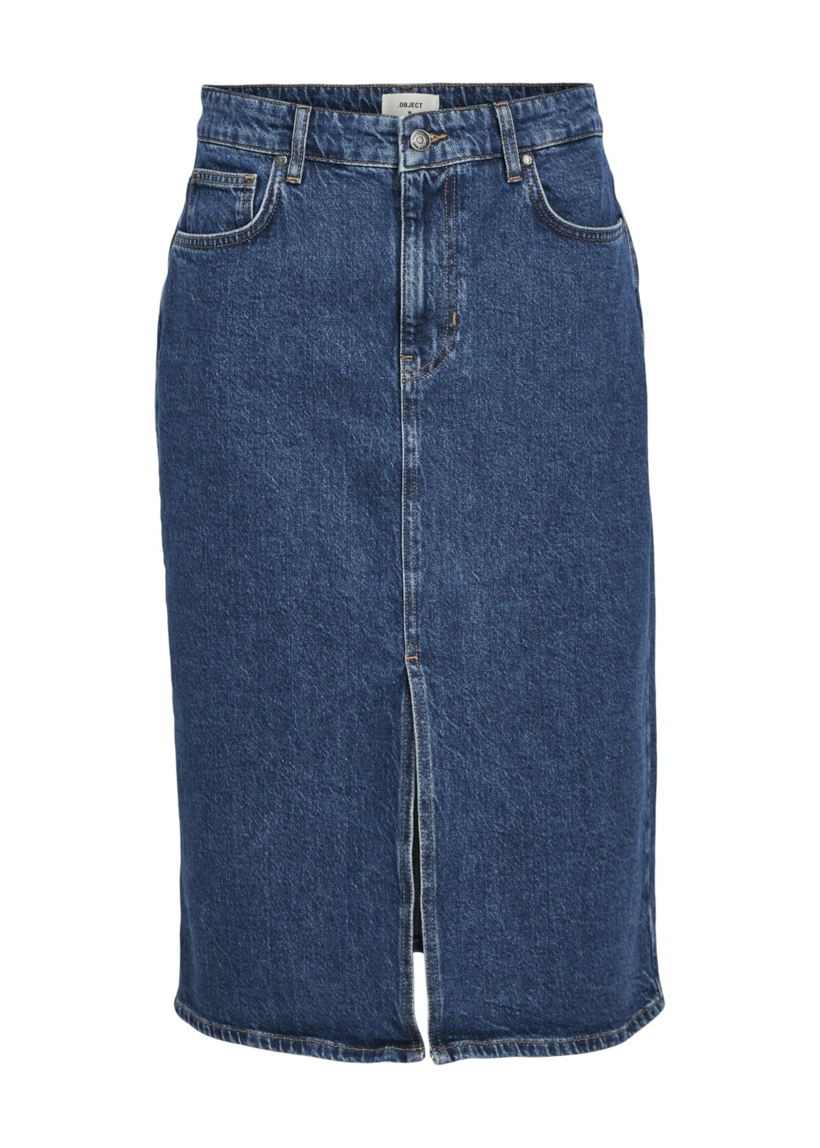 OBJECT OBJELLEN DENIM SKIRT blauw