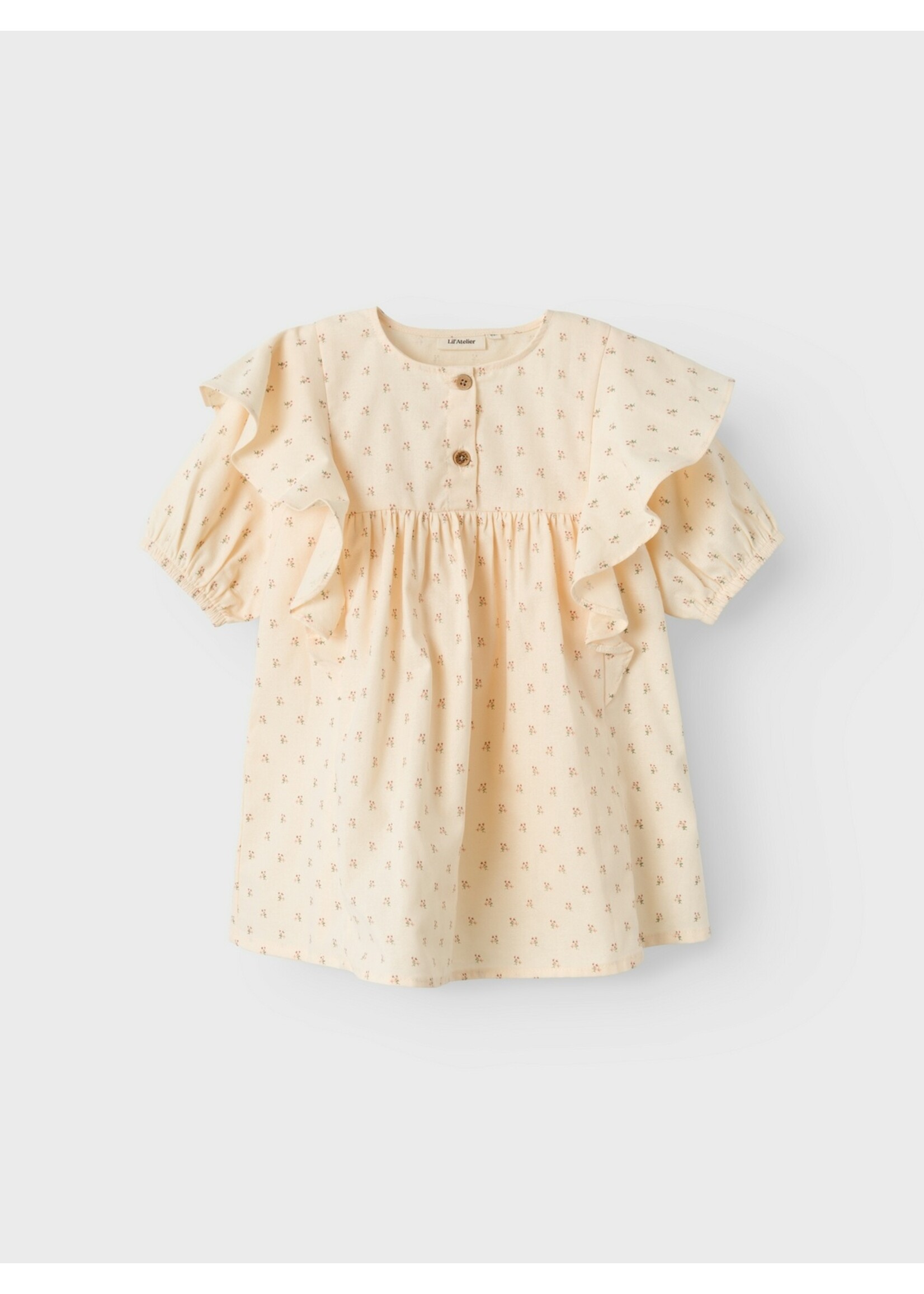 LIL'ATELIER NMFFAMAJA DRESS beige