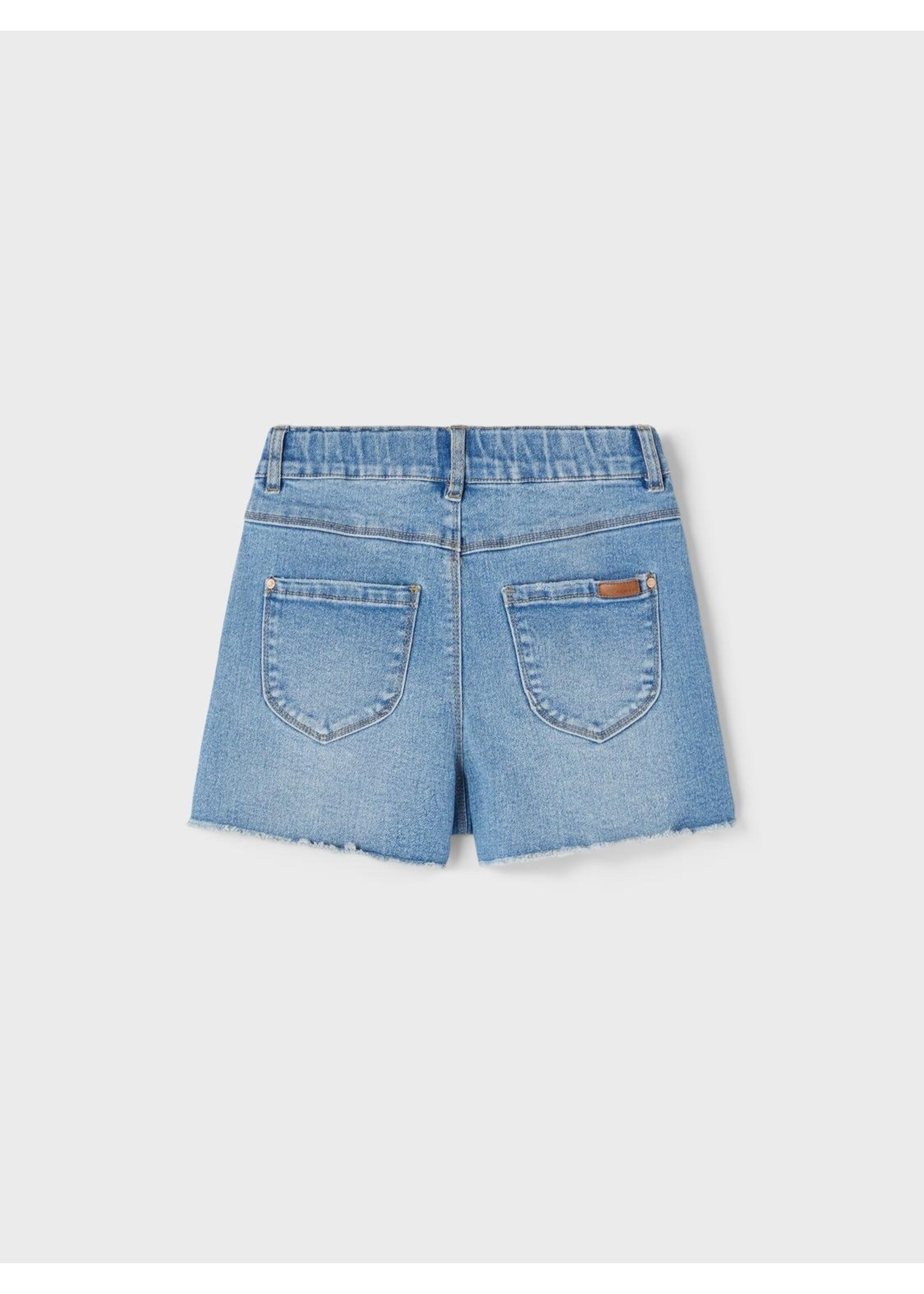 NAME IT NKFROSE MOM SHORTS jeans blauw