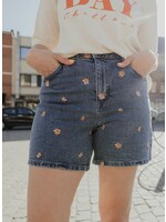 KAFFE KABABETH SHORT jeans bloem