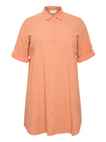 KAFFE CURVE KCPAULA SHIRT oranje