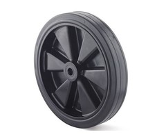 Volrubber wiel 400 mm - 400 kg