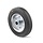 ESD wiel 200 mm - antistatisch Rubber - Rollager 20 mm - 205 kg