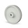 Nylon wiel 250 mm - asgat 20 mm - 1500 kg