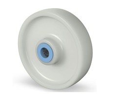 Rvs wiel 160 mm Nylon - 400 kg