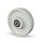 Nylon wiel 160 mm - kogellager asgat 20 mm - 700 kg