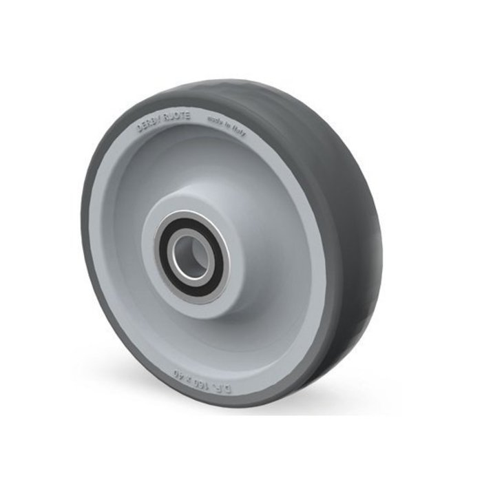 PU wiel 200 mm - kogellager asgat 20 mm - 600 kg