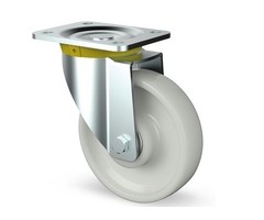 Nylon zwenkwiel 125 mm - 700 kg