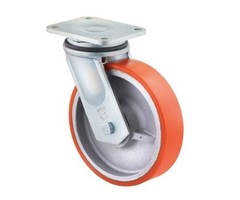 PU zwenkwiel 300 mm - 2100 kg